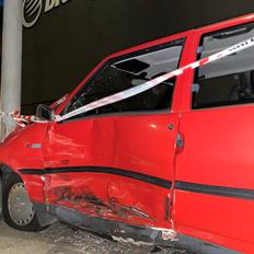 Fiat Uno ie.S totalskadet