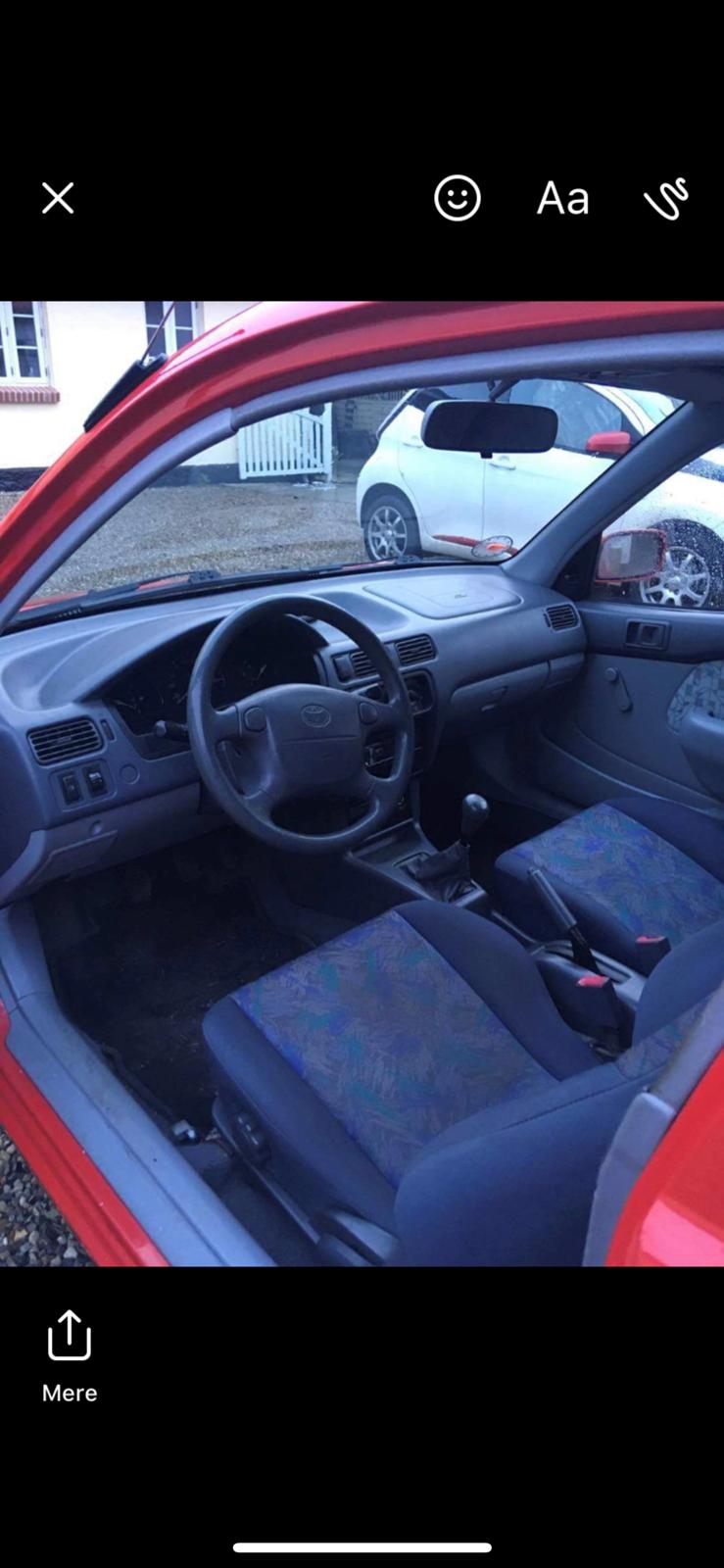 Toyota Starlet Blacktop (Solgt) billede 16