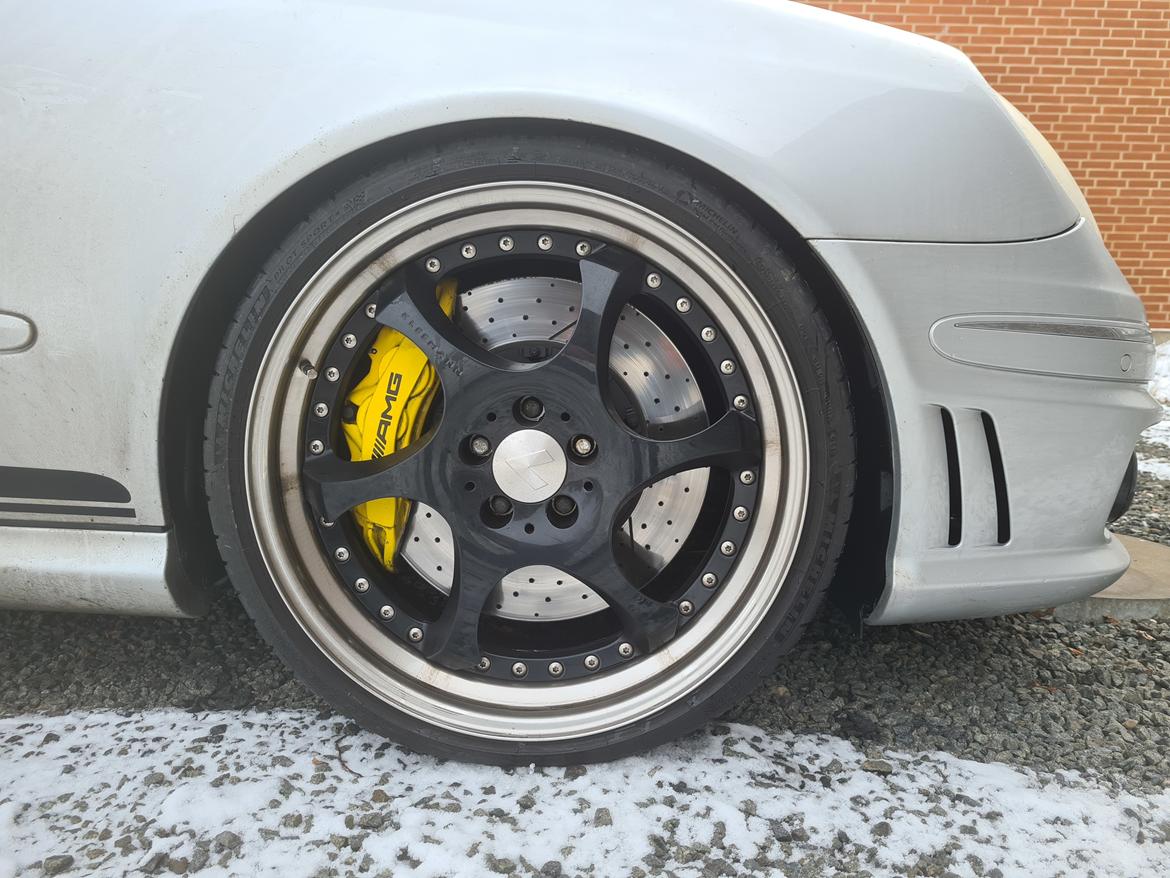 Mercedes Benz E 55 AMG    ( W211)  - 2 delt skiver i 390mm billede 19