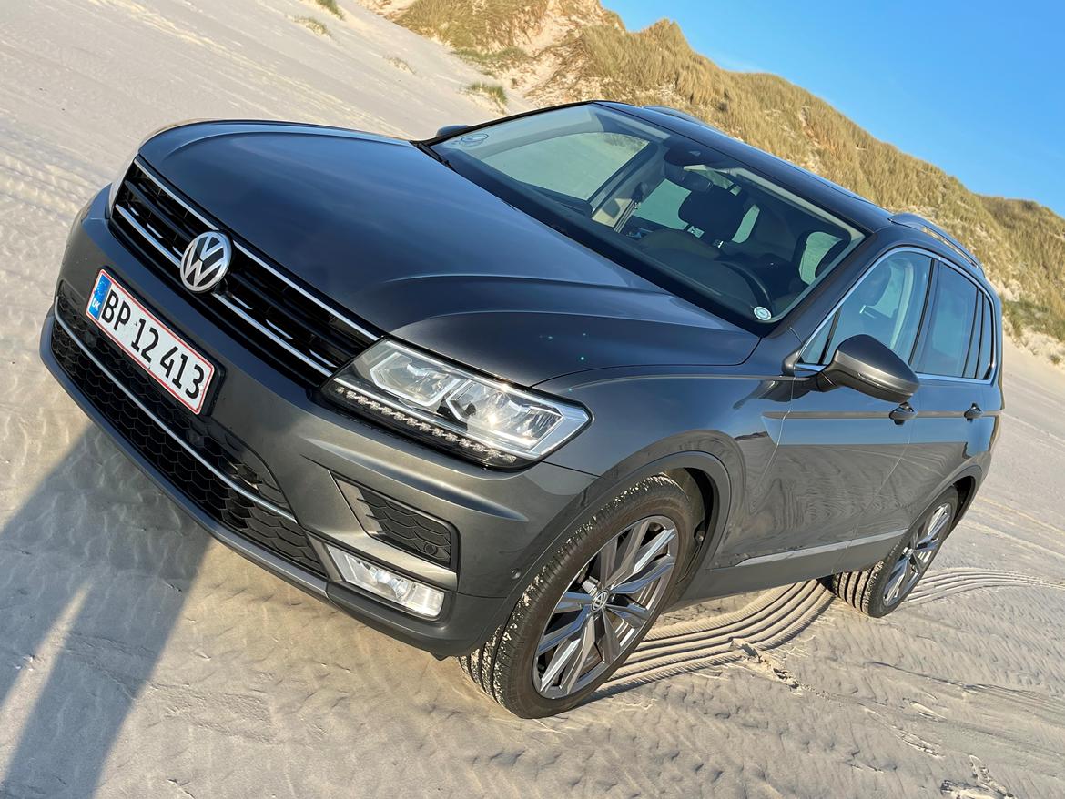 VW Tiguan Highline 2,0TDI 190HK DSG 4Motion SOLGT billede 1
