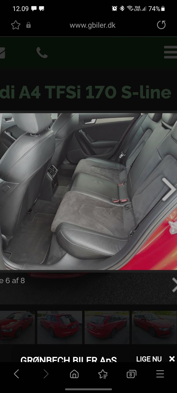 Audi a4 avant 1.8 tfsi 170 billede 4