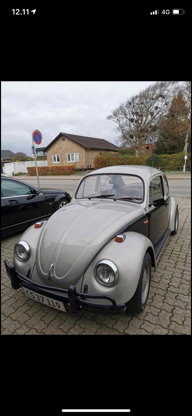 VW Bobbel 1200 - Sådan står den idag efter bilen blev malet  billede 5