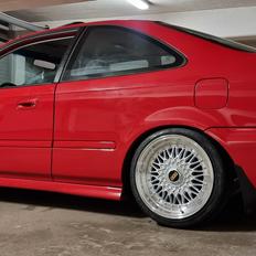 Honda Civic Coupe SI EM1 look ( Milano Red R81 ) 