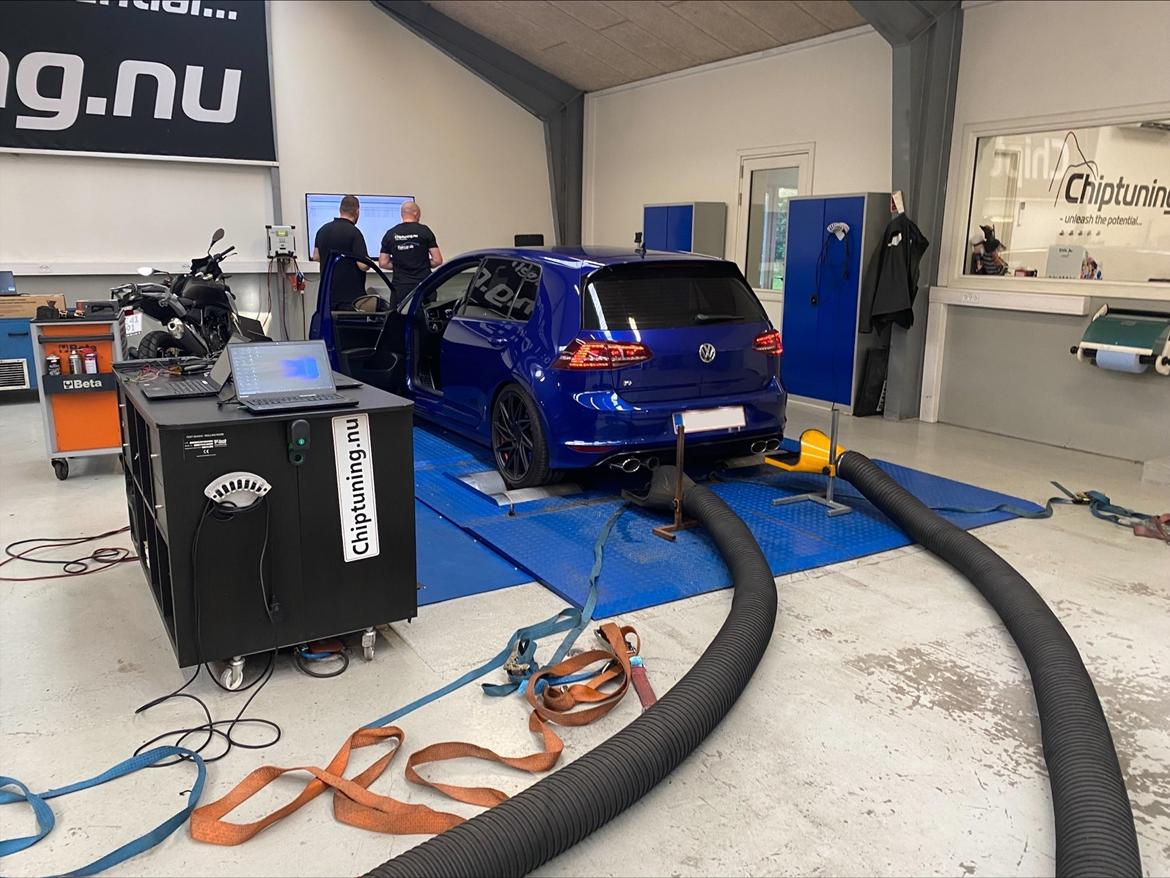 VW Golf 7 R Stage 2 - Testes Ved Thomas Landberg efter udskiftning af dele og remapped. billede 18