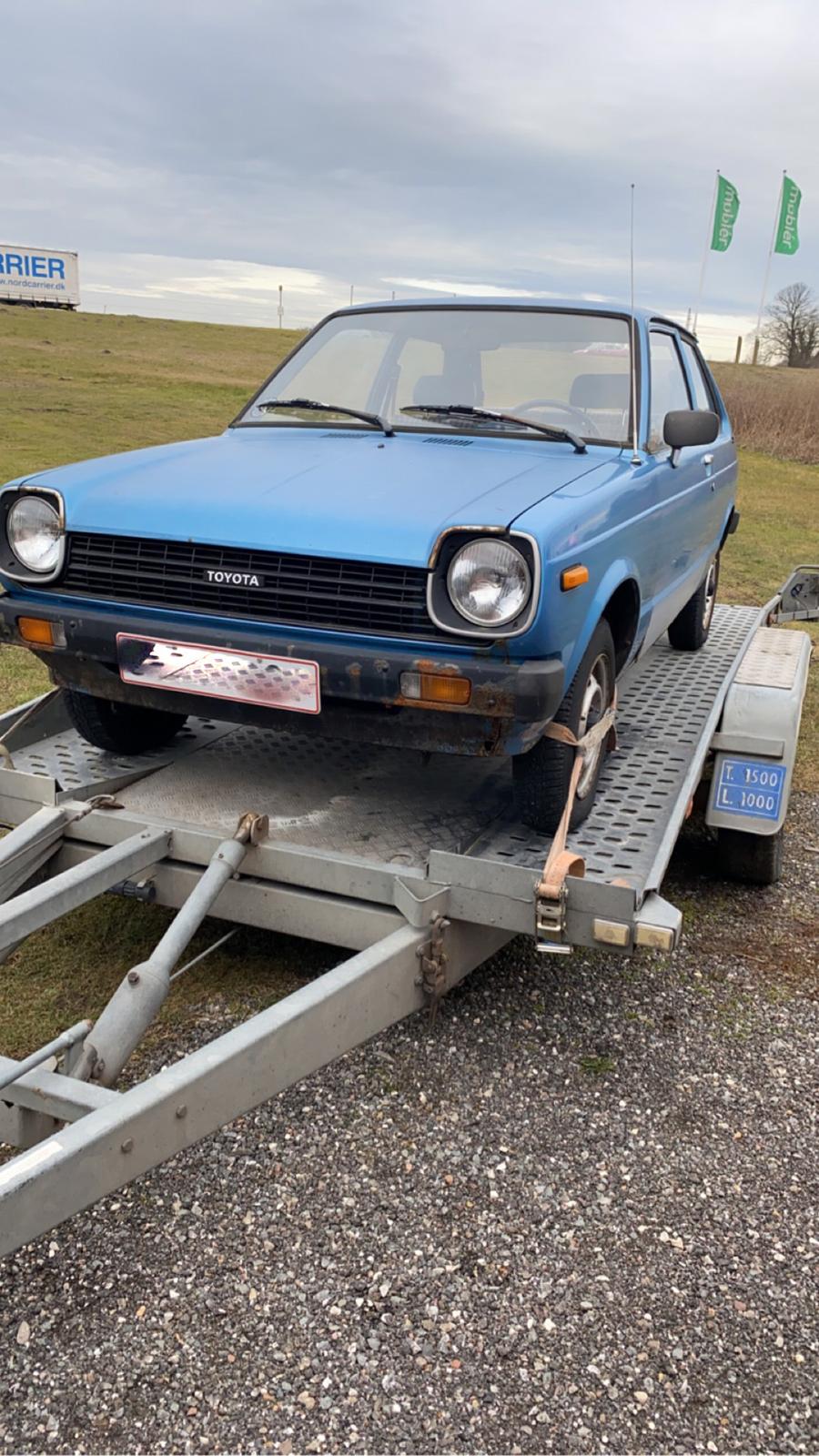 Toyota Starlet kp60 (projekt)  - Da jeg hente den tilbage 17/3-23 billede 1