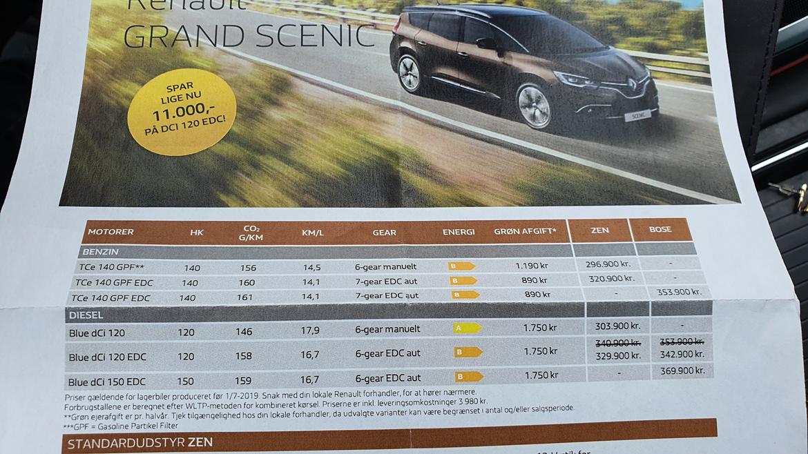 Renault Grand Scenic "Bose model" billede 13