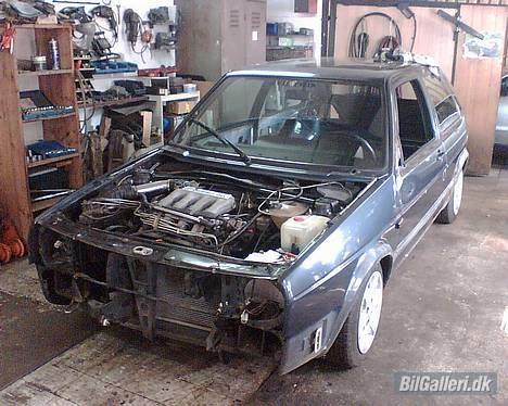 VW Golf 2 Gti 2.0 16V - Fra skrot til slot. billede 3