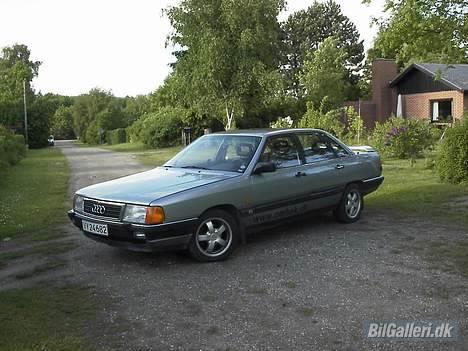Audi 100 CC Aut. [SOLGT] - Taget på vej ind i carporten - sommeren 2005 billede 7