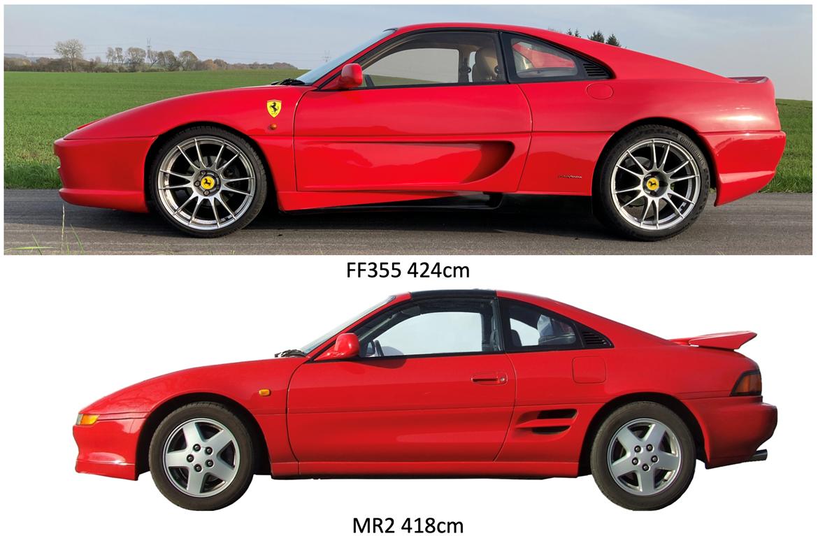 Toyota MR2, Ferrari Replica, FF355 Berlinetta billede 18