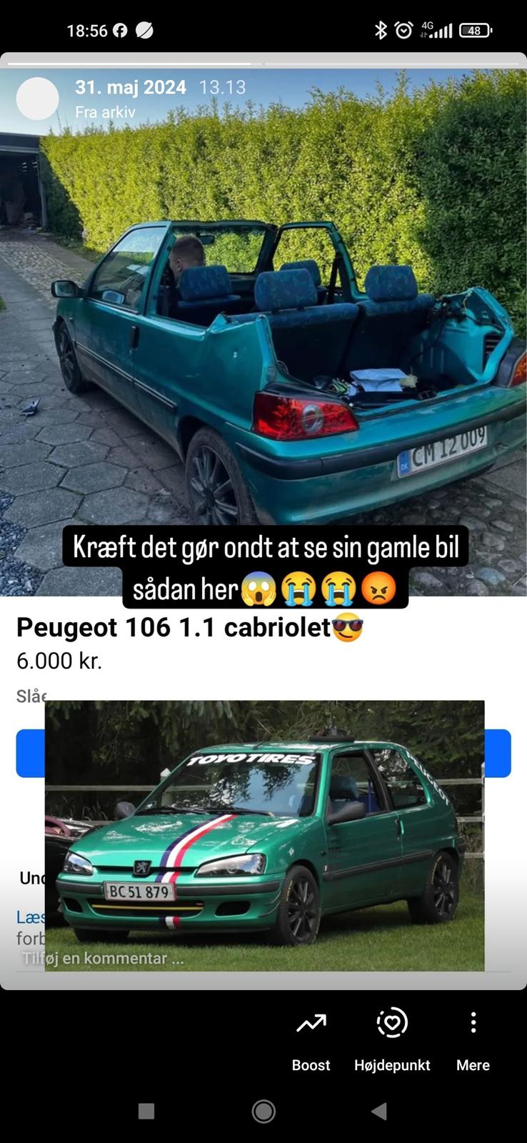 Peugeot 106 XR Mistral [Tidl. bil] billede 17