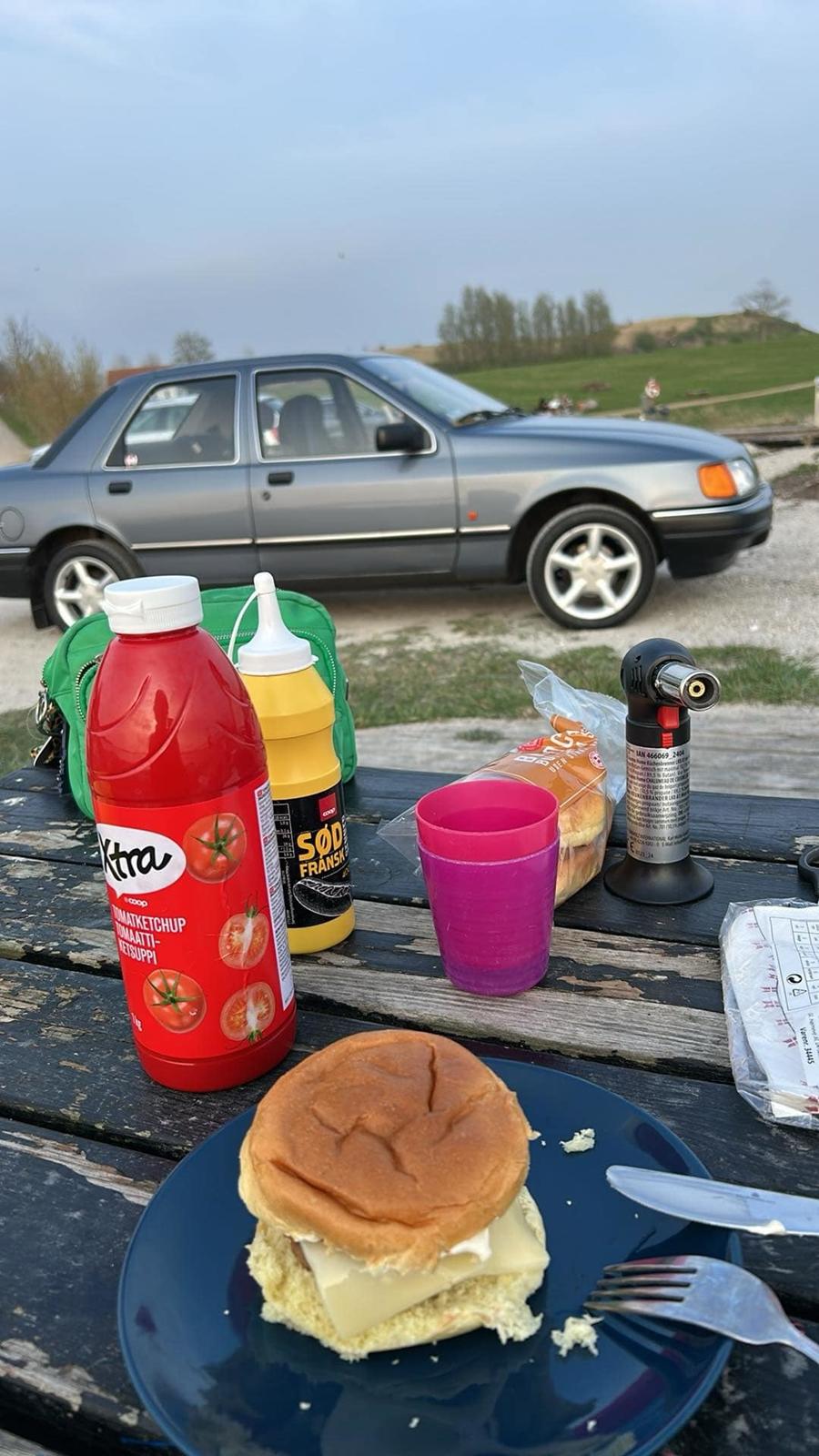 Ford Sierra 2.0i CL - Mad i det fri og en gammel klassiker  billede 22