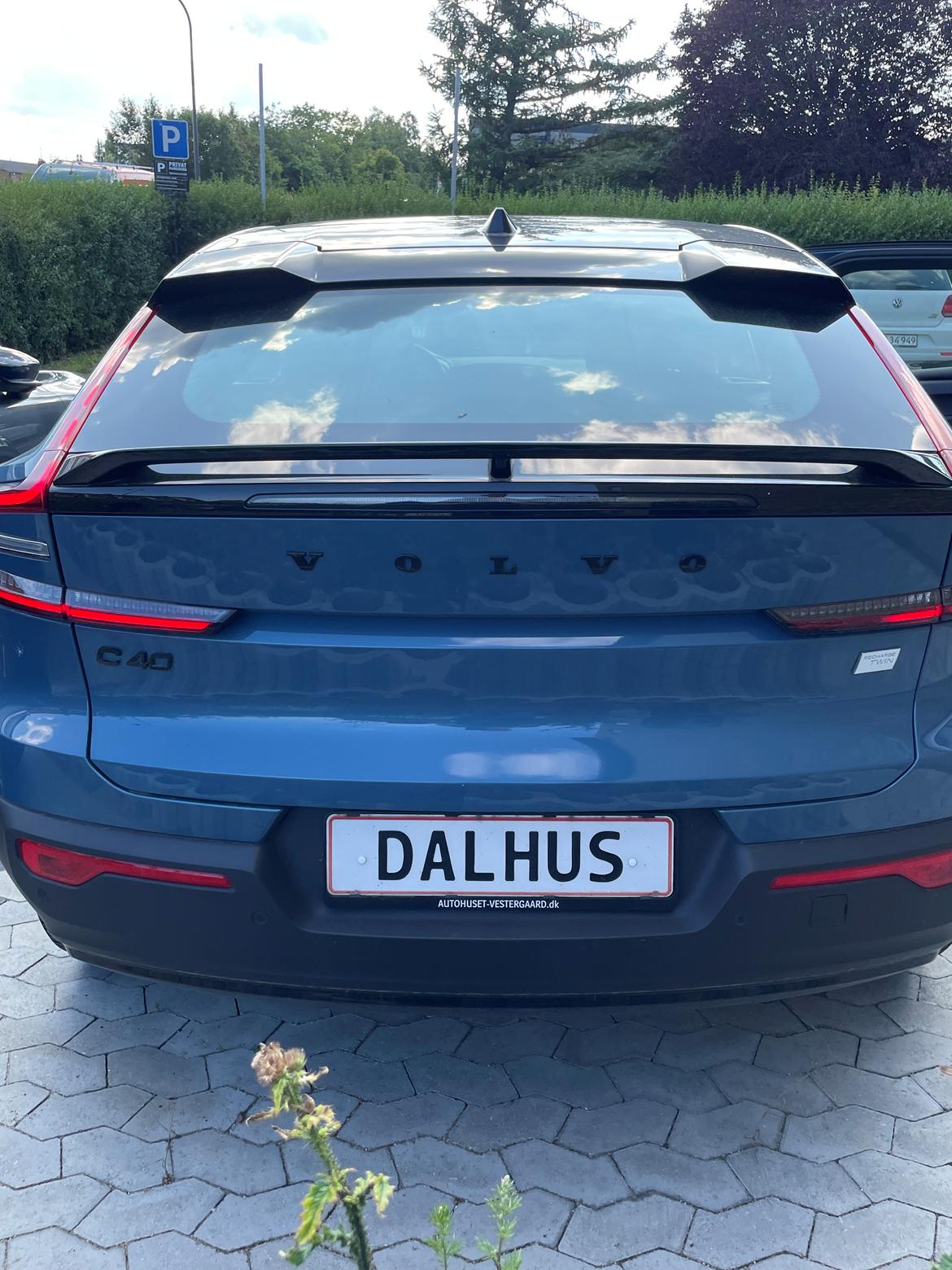 Volvo C40 - Sorte emblmer i stedet for blanke billede 8