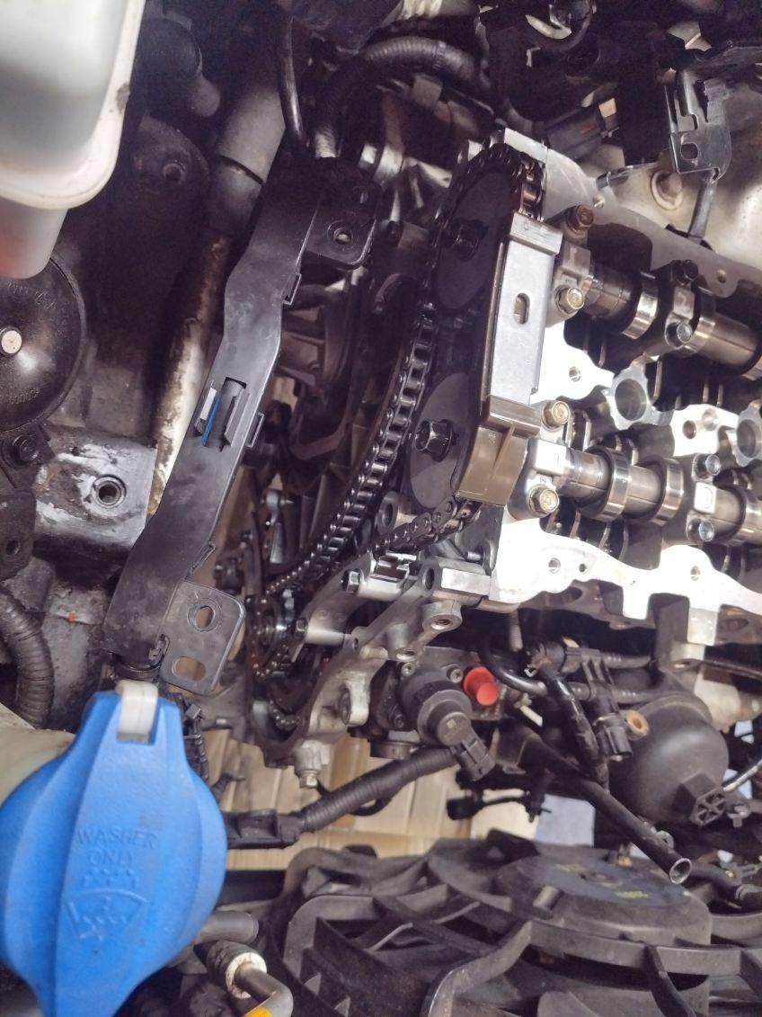 Hyundai I40 Touring  - fra toppakning skiftet inkl kæde billede 17