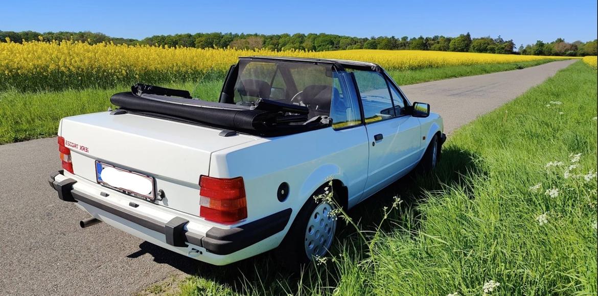 Ford Escort XR3i cabriolet billede 1
