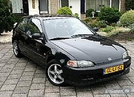 Honda Civic HB - som den stod i holland, total stock billede 8