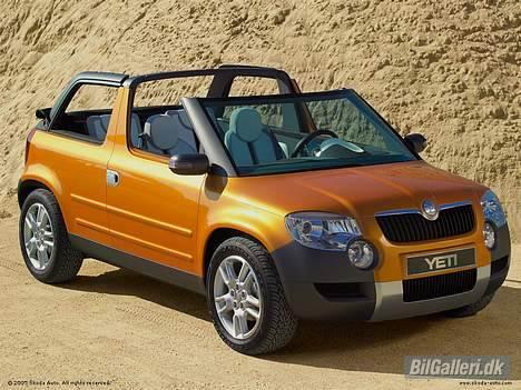 Skoda Favorit 136 Silverline   - Ja dette er målet en dag. at få fat i en Skoda Yeti II. Bilen er ikke sat i produktion endnu, men jeg glæderm igtil det sker. pragfuldt stykke vogntøj billede 7