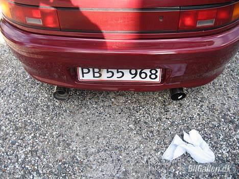 Mazda 323F væk - ny udstødning´s system billede 6