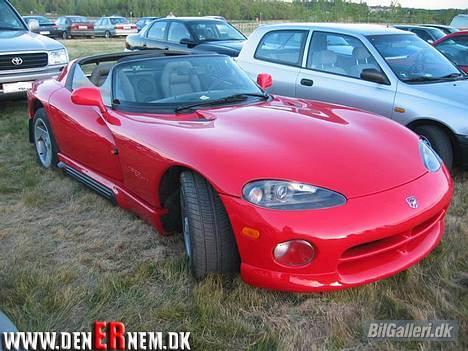 Dodge Viper - her er et billede af da jeg var i køge til lovligt gade race d. 5 juni billede 3