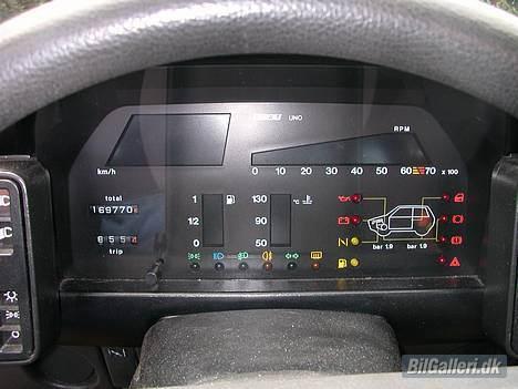 Fiat UNO 70 SX Potenza - Digital speedo er vejen frem billede 7