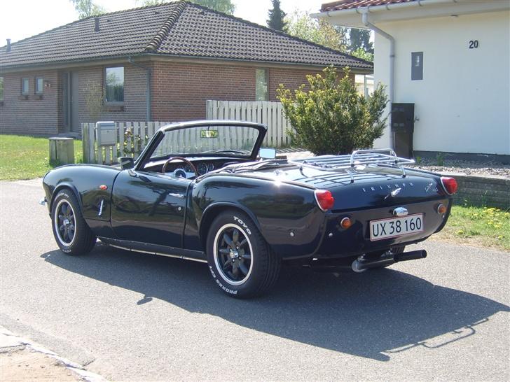 Triumph Spitfire (SOLGT) - Så er de nye fælge kommet på! billede 1