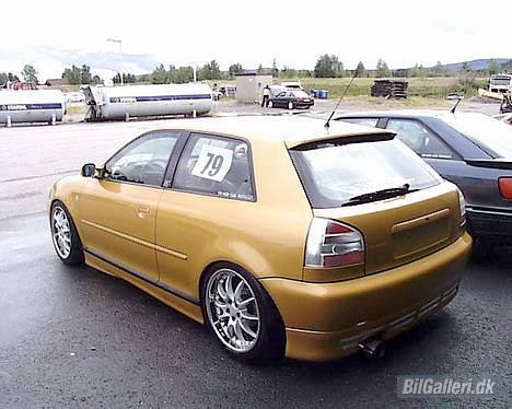 Audi A3 "RS3" - Bilen bakfra under VACN treff på Vålerbanen i 2001.. billede 2