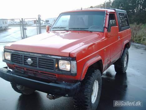 Nissan patrol 2.8TD "solgt" - jeps det er sådan den se ude nu  billede 1