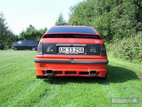 Opel kadett GSI 2.0 speedy - ja så kom den nye udstøning på bilen dejligt.  billede 6