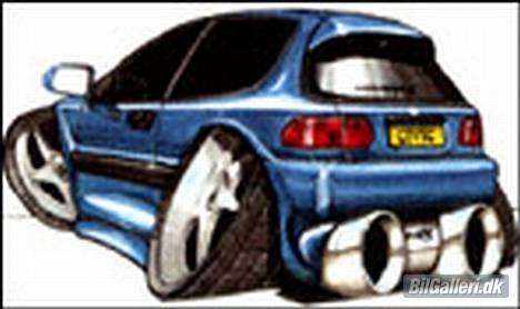 Honda Civic 3d lsi billede 5
