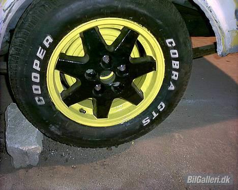 Ford 20M  P7B  - skulle lige prøve og sætte mine dæk for at se om det så ok ud ????? billede 12