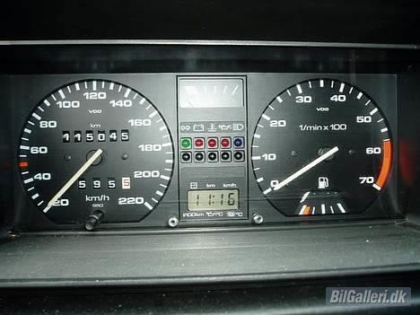 VW Golf GT Special - det var kilometerstanden da jeg fik den (org. skiver) billede 2