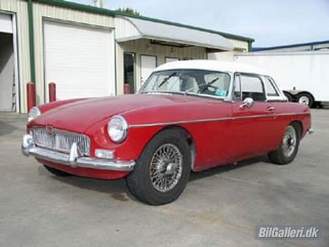 MG B Sebring Replica - Bilen da vi overtog den fra tidligere ejer billede 4