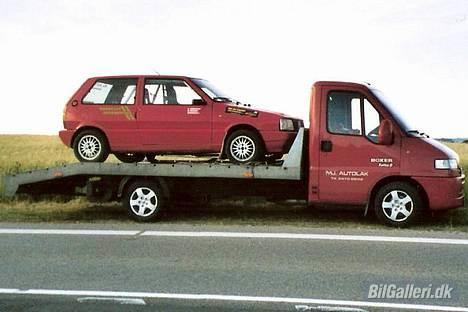 Fiat Uno(WRC) SOLGT - Fiaten på fejebladet som er venligst udlånt af min sponsor MJ Autolak. billede 9