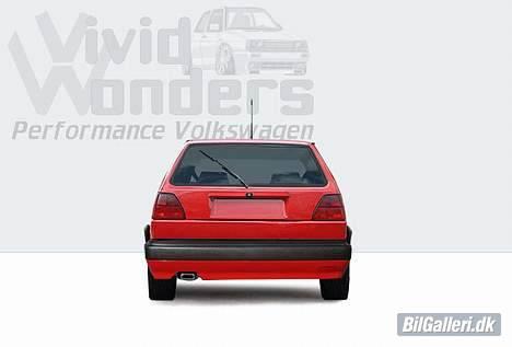 VW Golf 2 1.6 CL - Lavet så realistisk som muligt billede 7