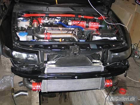 Seat LEON TDI SOLGT - trykrør og front gir en del bedre flow nu når det man for fra fabrikken ikke kan tåle det vilde!! billede 12