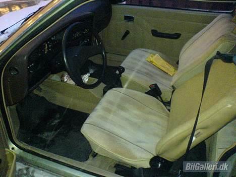 Opel Ascona C *Solgt* - Her sidder man altså godt. Bemærk betrækket! billede 5