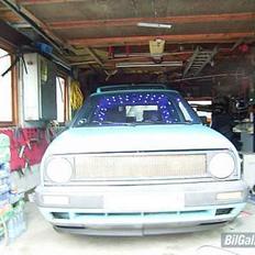 VW Golf 2 blå diod solgt