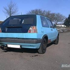 VW Golf 2 blå diod solgt