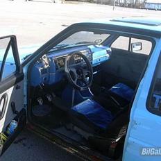 VW Golf 2 blå diod solgt