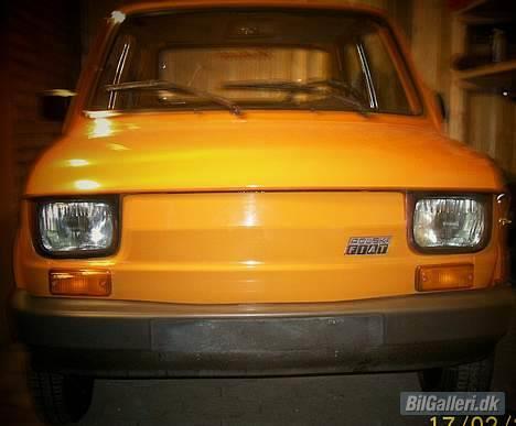 Polski Fiat 126 p "MALUCH" - I vinterhi billede 11