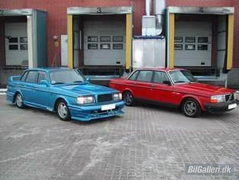 Volvo 240 GLT "SOLGT" - som den er nu mangler fælge !!! ved det godt  billede 5