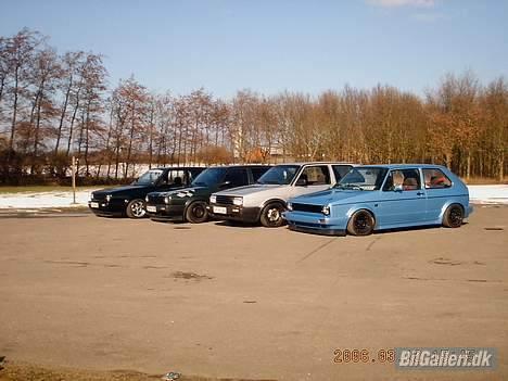 VW golf 1 webber....SOLGT - ja det er så lige æ jungs biler...!!! billede 8