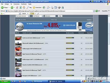 Ford escort mk2 (folkeracer) - flest antal stemmer... ;) 13/3 06 billede 15