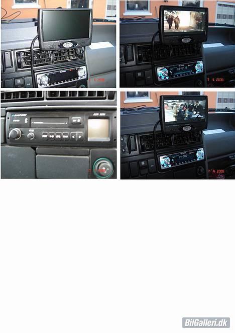 VW transporter solgt - Anlægget før og nu....nu med DVD afspiller og 7" skærm... billede 14