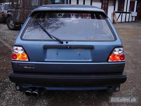 VW Golf 2 - Total Skadet - Lexus baglygter og hæk spoil. billede 2