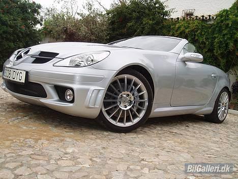 Mercedes Benz SLK55 AMG **SOLGT** billede 1