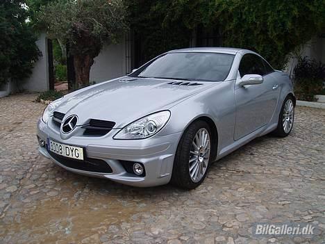 Mercedes Benz SLK55 AMG **SOLGT** billede 4