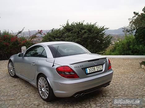 Mercedes Benz SLK55 AMG **SOLGT** billede 7