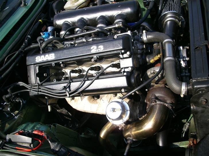 Saab 99 turbo16v Special - Nyrenoveret motor maj 2008. 344 hk. 410 nm. billede 13