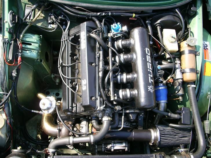 Saab 99 turbo16v Special - Nyrenoveret motor maj 2008. 344 hk. 410 nm. billede 14