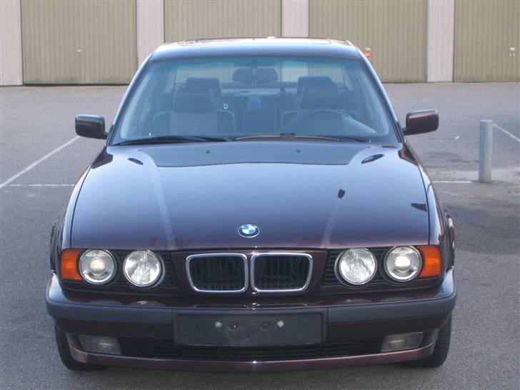 BMW E34  - Det var lige da jeg hentede bilen... billede 1